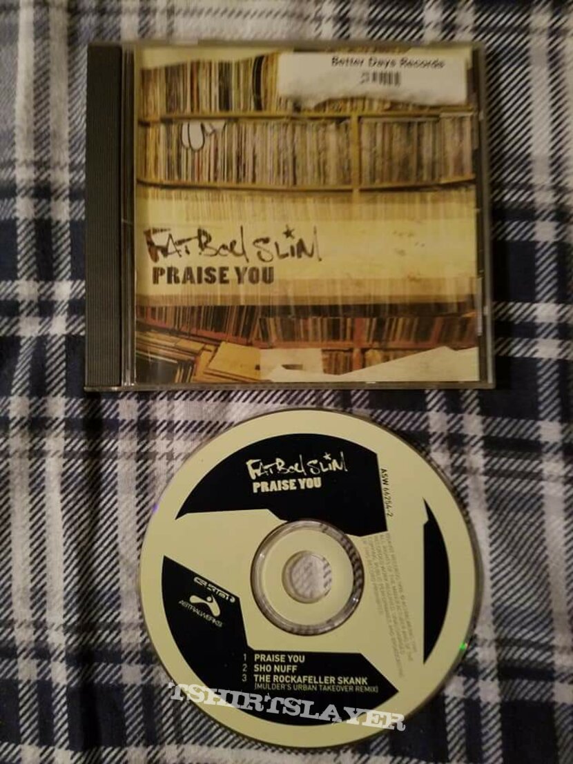 Fat Boy Slim &quot;Praise You&quot; CD Maxi-single 1998