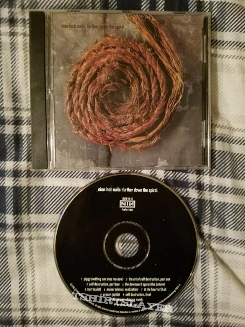 Nine Inch Nails &quot;Further Down the Spiral&quot; (Halo 10) CD 1995