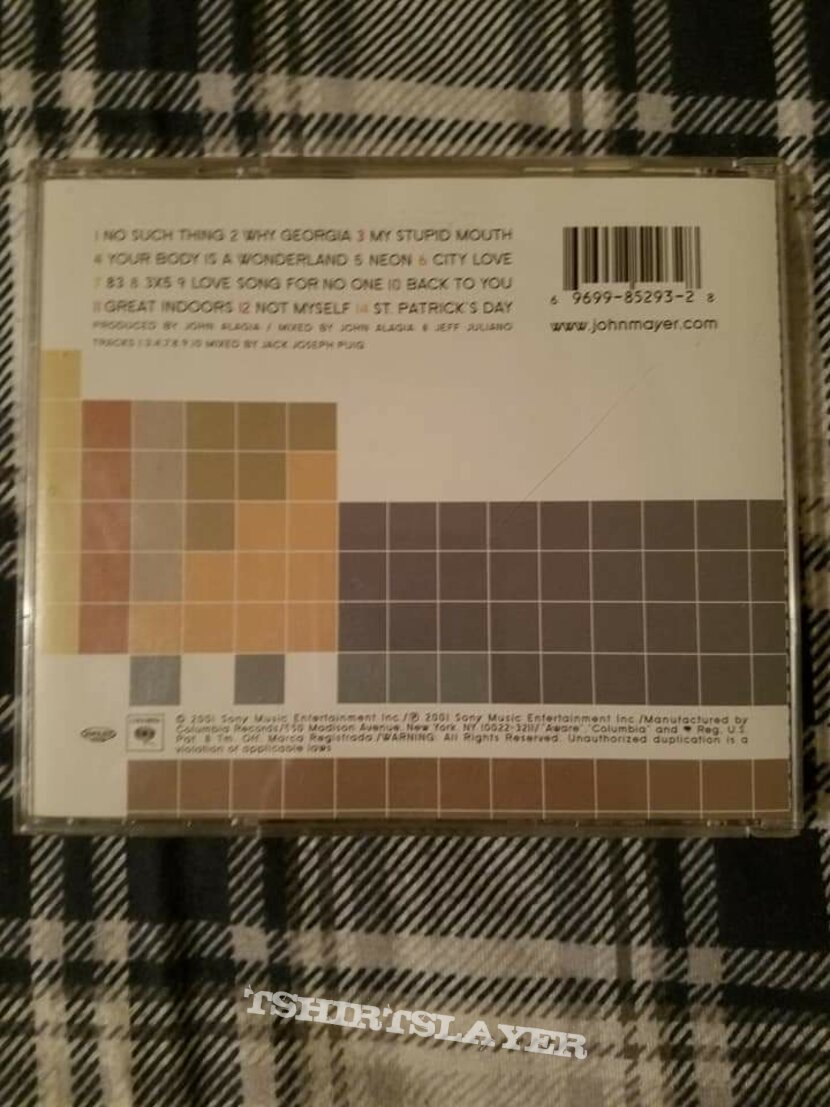 John Mayer &quot;Room For Squares&quot; (Special Edition) CD/VCD 2001