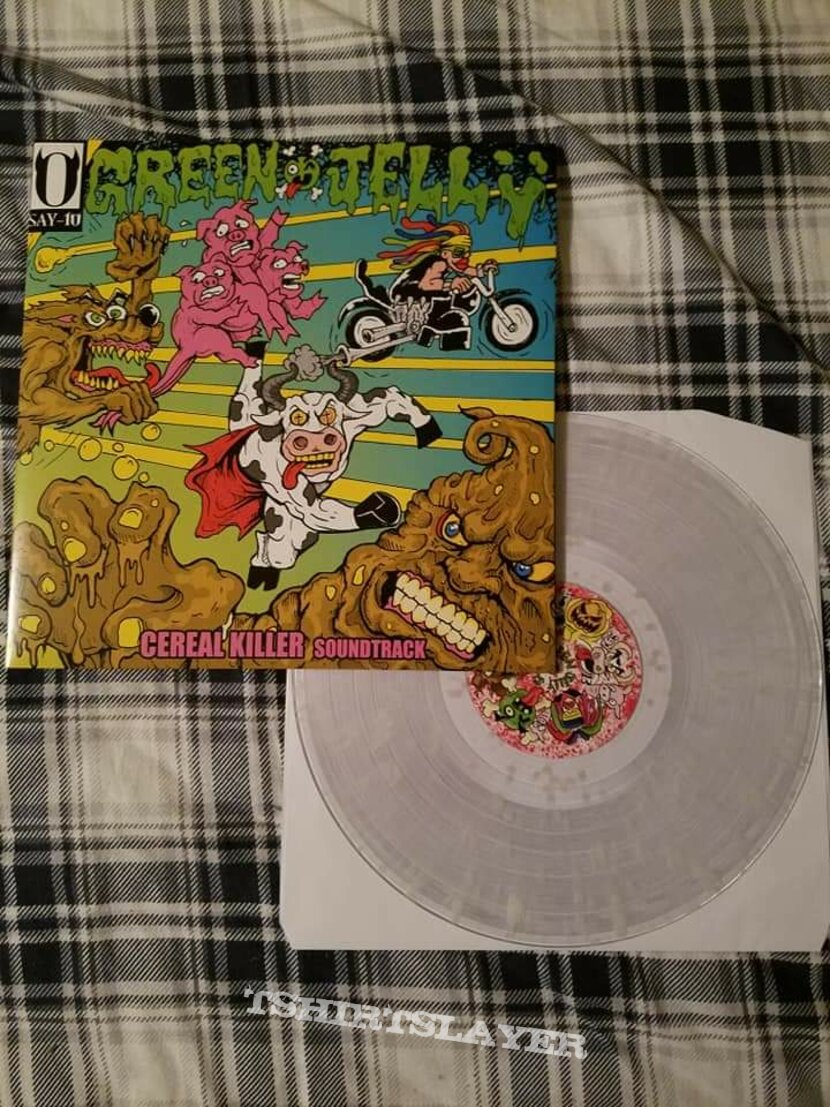 Green Jelly &quot;Cereal Killer Soundtrack&quot; (Re-issue) Glow in the Dark 2019