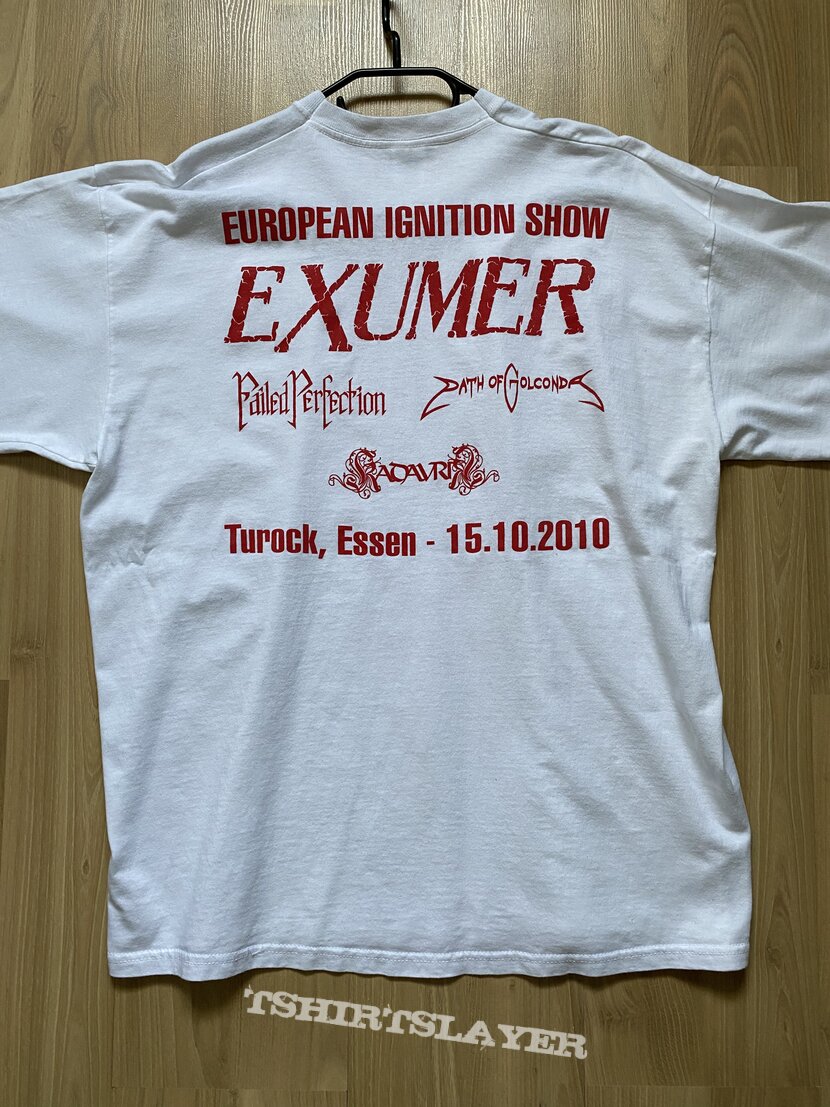 Exumer - European Ignition Show 2010 Shirt