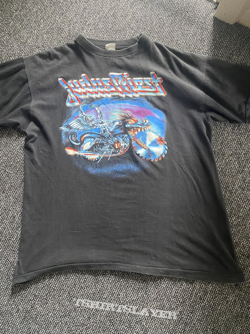 Judas Priest - Painkiller 1991 Tour Shirt | TShirtSlayer TShirt and ...