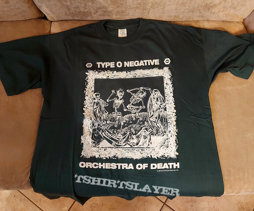 Type o Negative &quot;orchestra of death&quot; blue grape t-shirt 