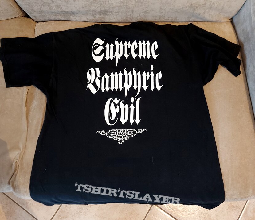 COF Cradle of Filth - The Principle of Evil Made Flesh/Supreme Vampyric Evil shirt