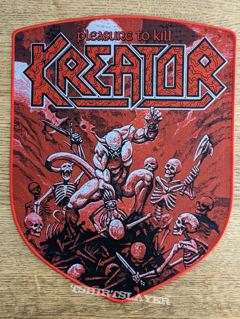 Kreator - Pleasure to Kill Backpatch