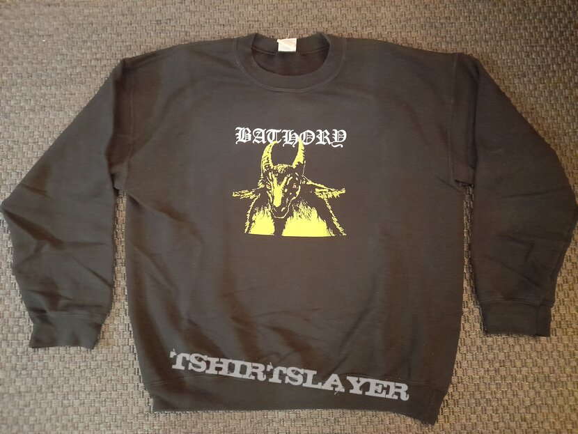 Bathory same Yellow Goat Sweatshirt