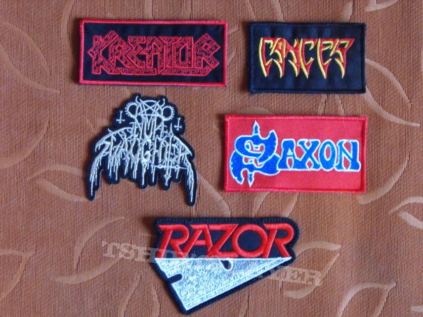 Kreator new embroidered patches