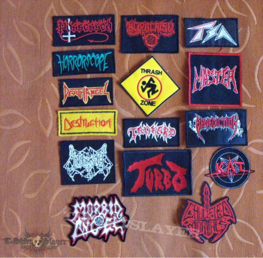 Patch - Miscellaneous embroidered patches from my collection