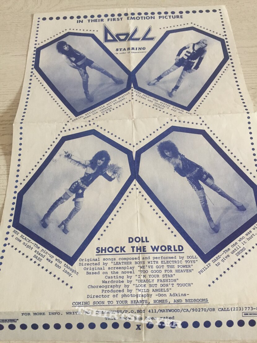 Doll Promo Poster 1985