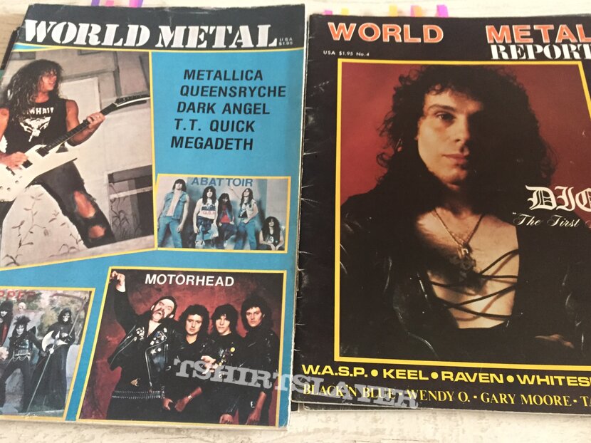 Accept World Metal Report Magazine 