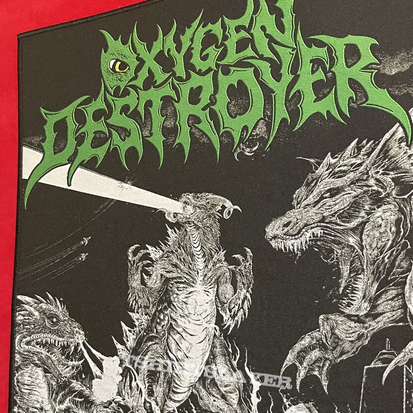 Oxygen Destroyer - Sinister Monstrosities Spawned by the Unfathomable Ignorance of Humankind Backpatch