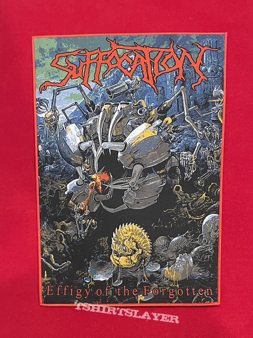 Suffocation - Effigy of the Forgotten Backpatch