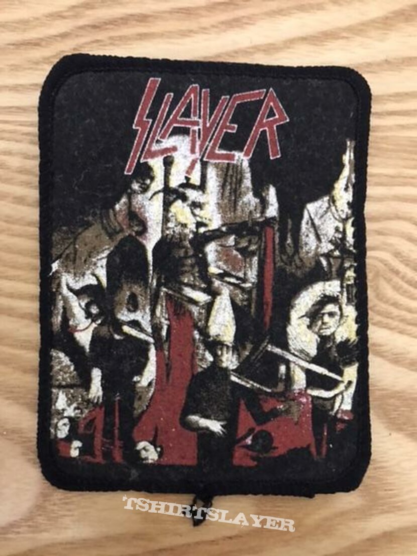 Slayer Patch Reign in blood 86