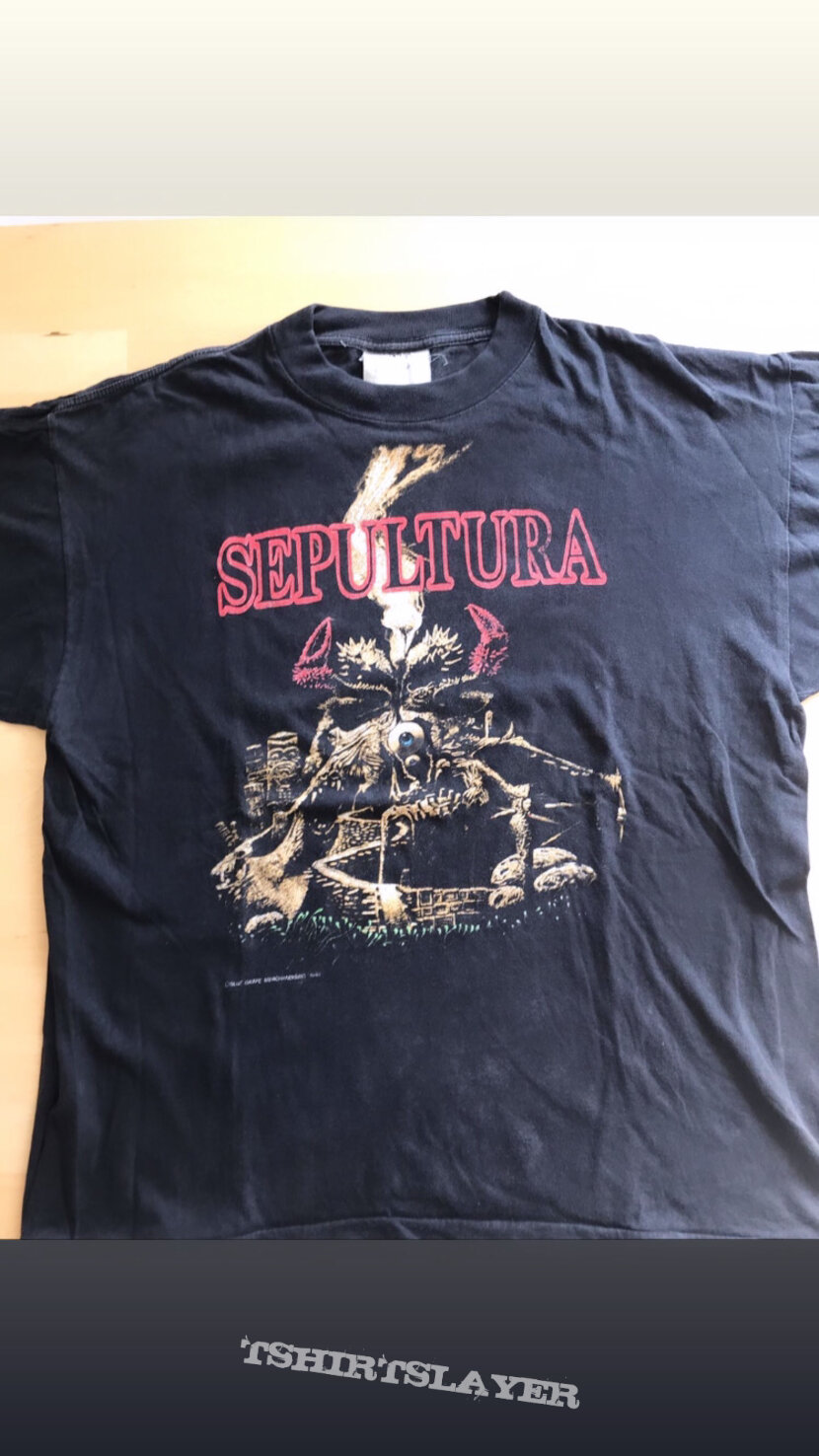 sepultura 1991 Europe Tour 