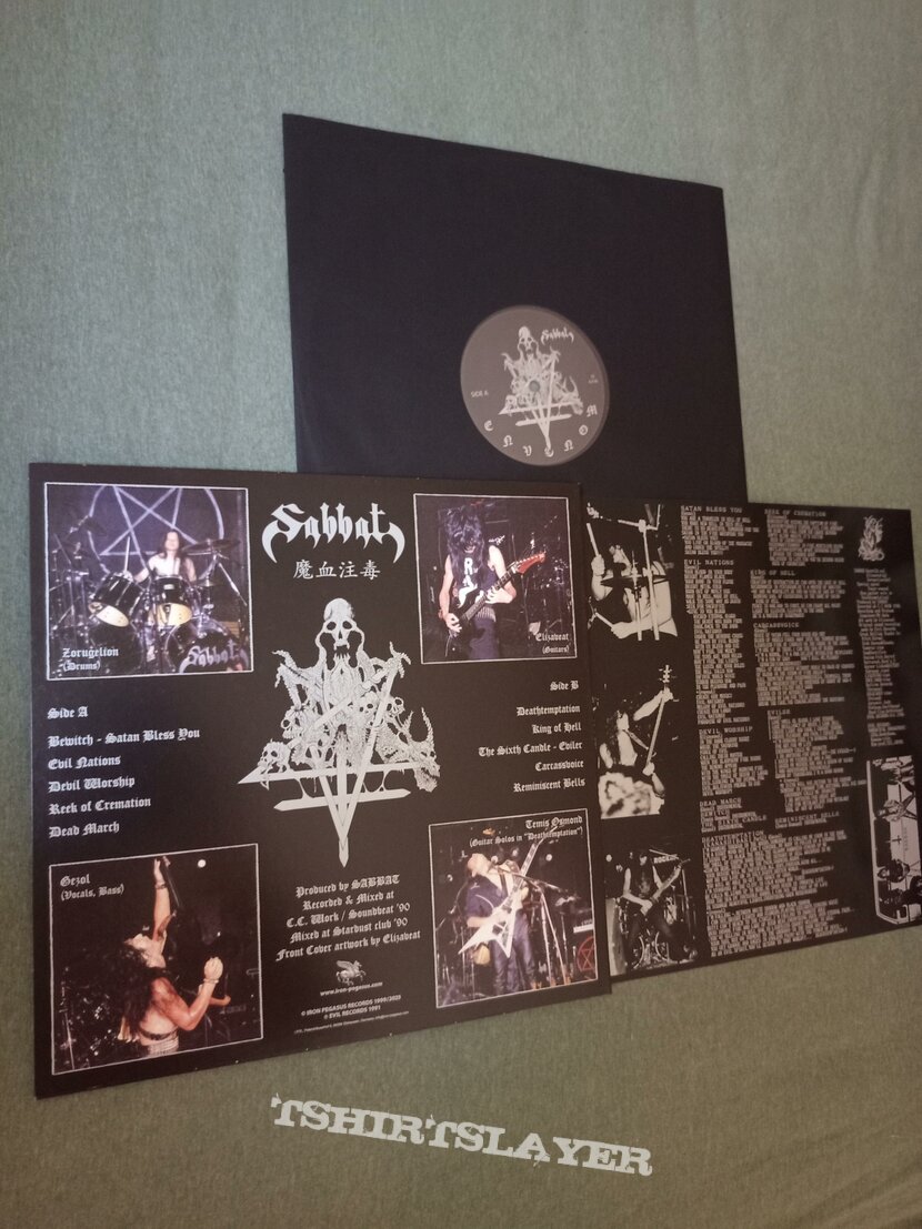 Sabbat (JPN) - Envenom vinyl 