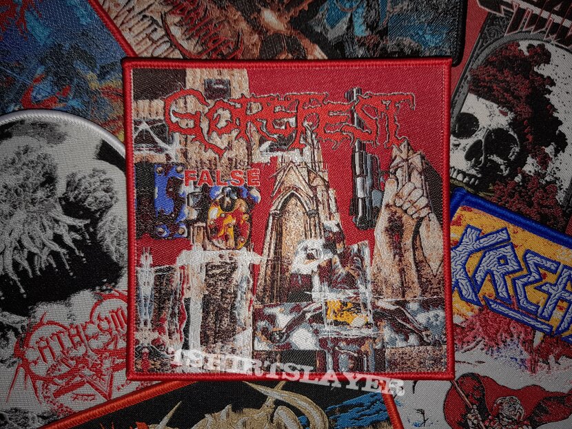 Gorefest - False woven patch Gorefest - False woven patch