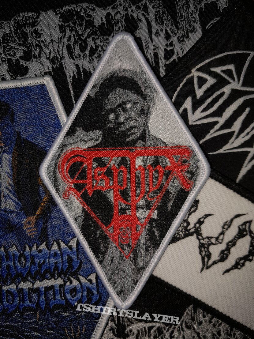 Asphyx - Last one on Earth woven patch 