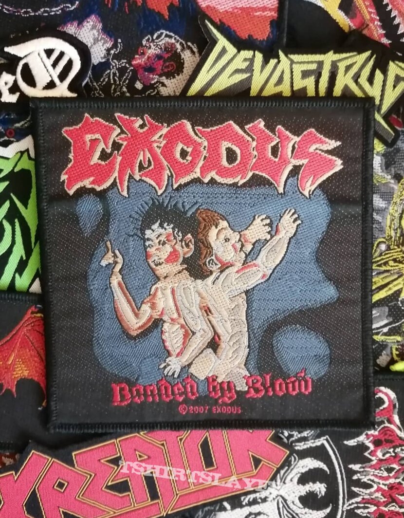 Exodus - Bonded by Blood woven patch 