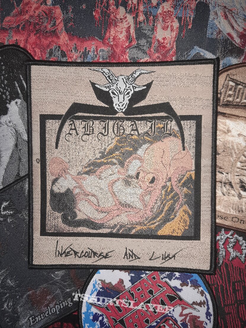 Abigail - Intercourse and Lust woven patch 