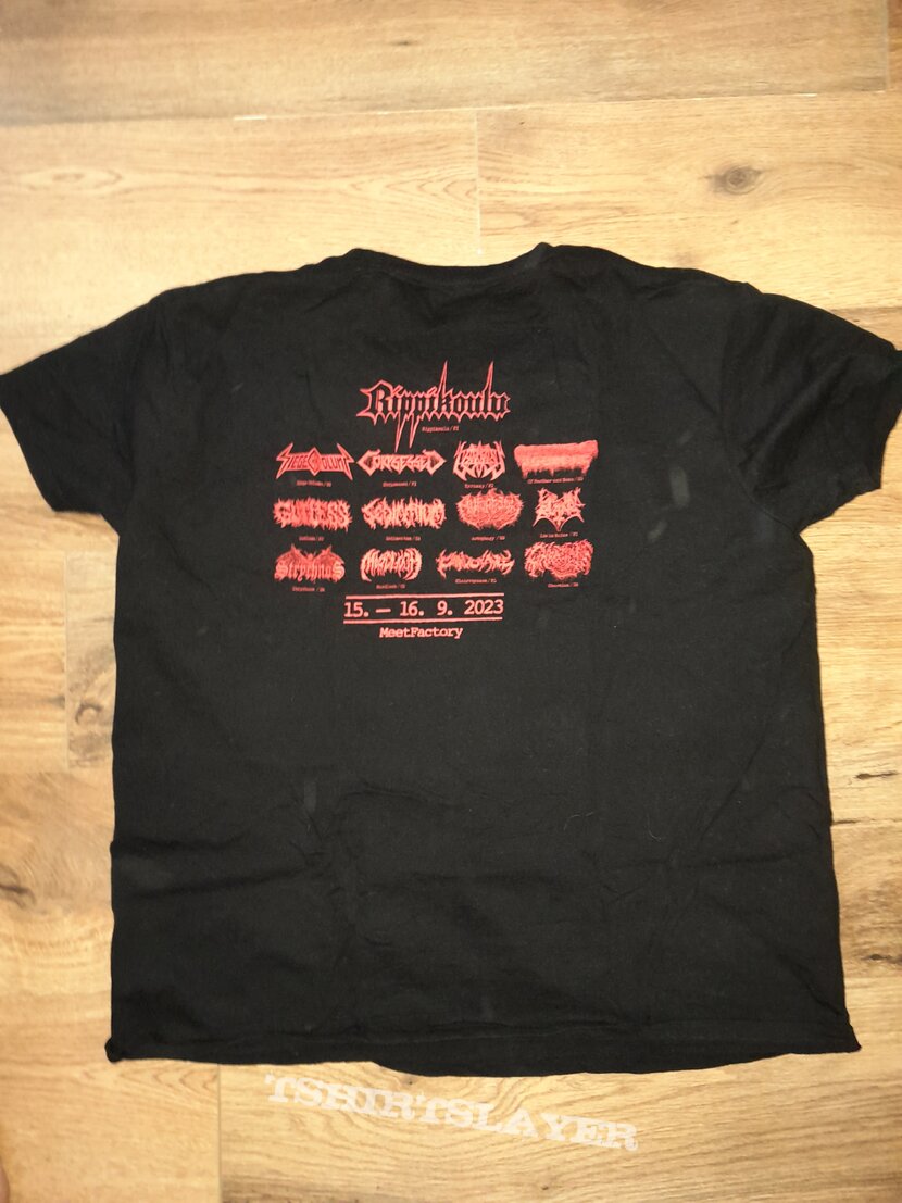 Rippikoulu Tones of Decay 2023 festival shirt Rippikoulu Tones of Decay 2023 festival shirt