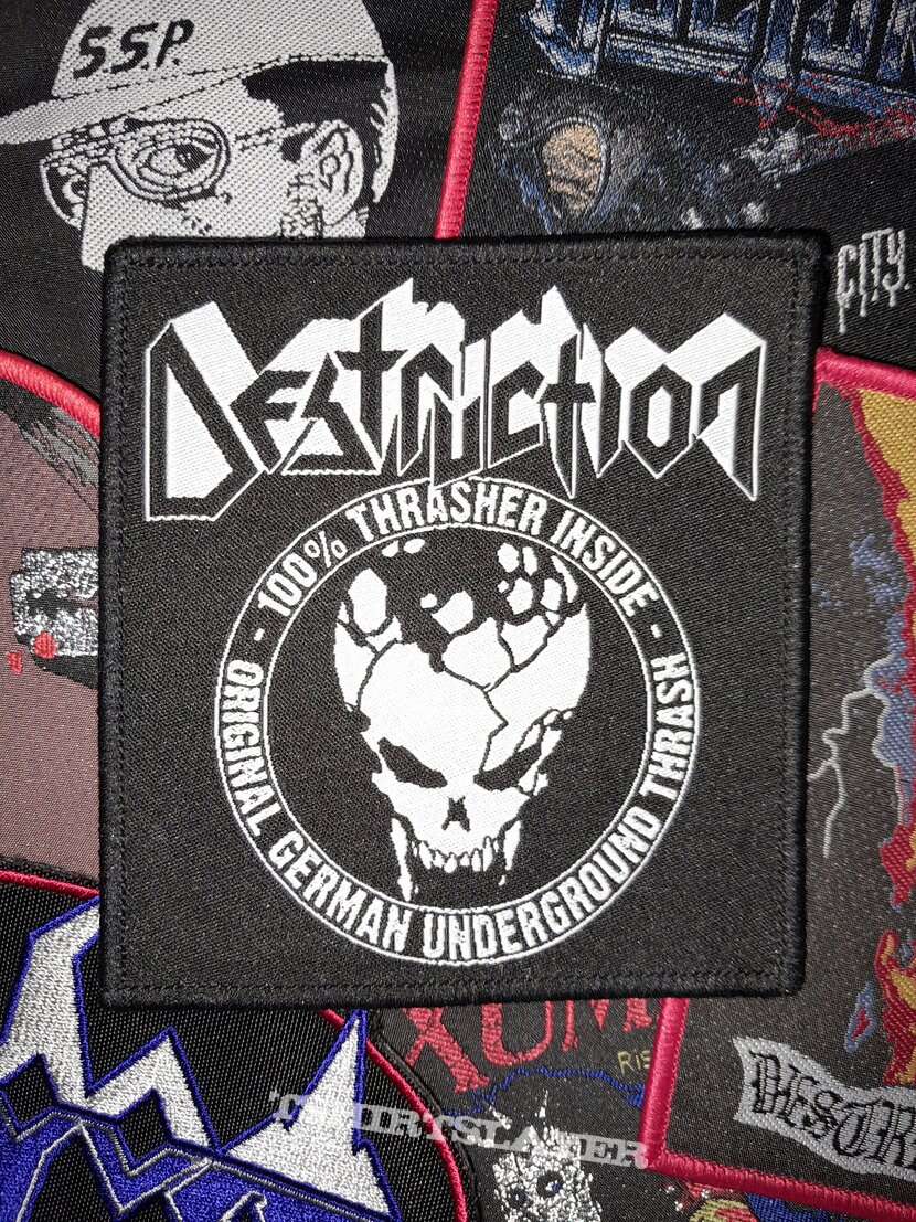 Destruction woven patch 