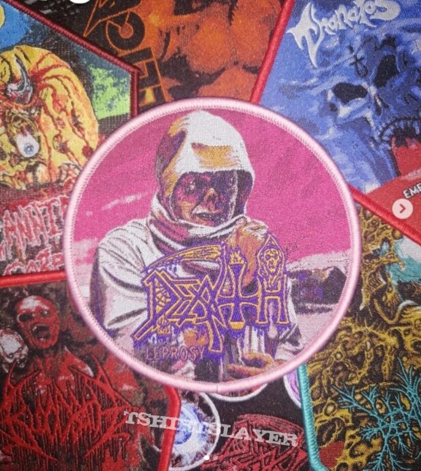 Death - Leprosy woven patch