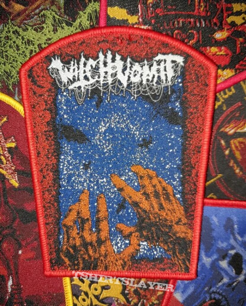Witch Vomit woven patch