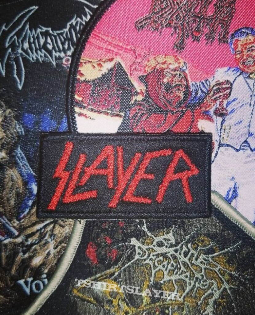 Slayer logo mini patch