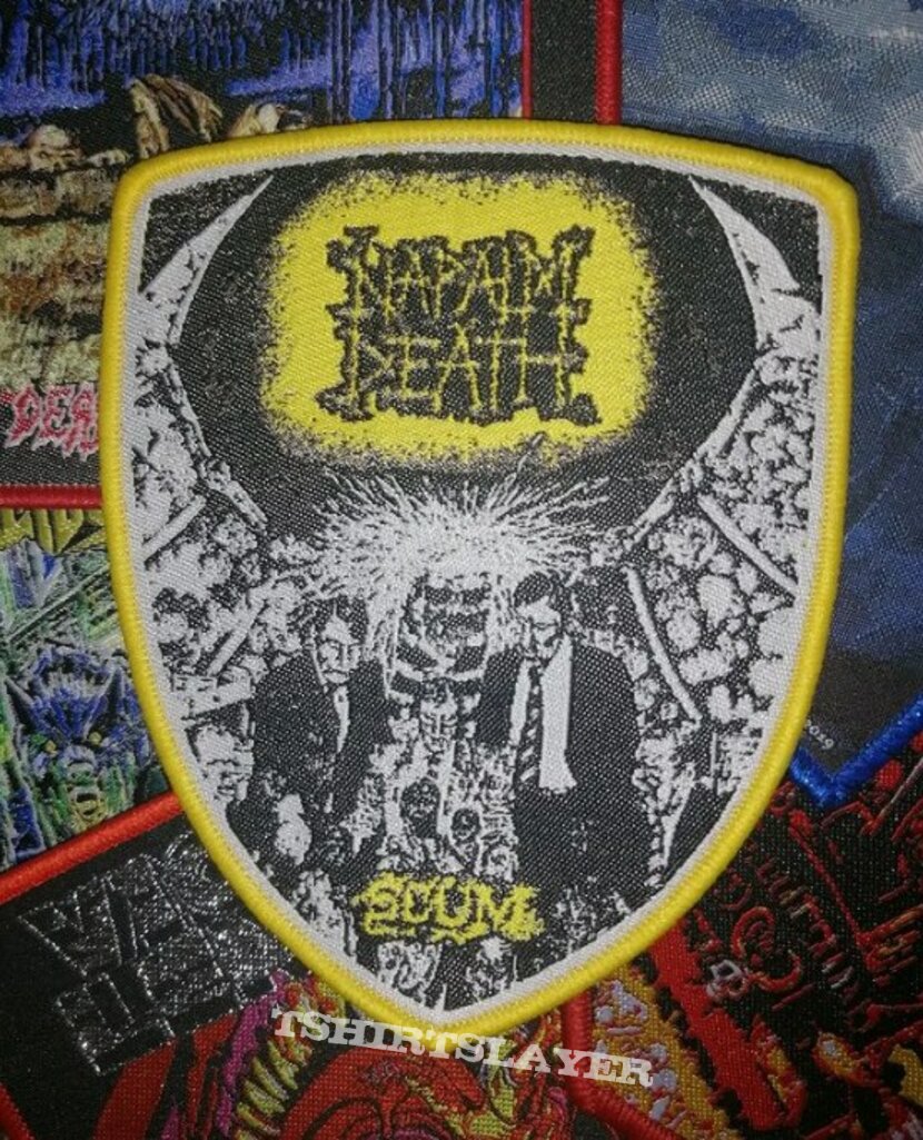 Napalm Death - Scum woven patch