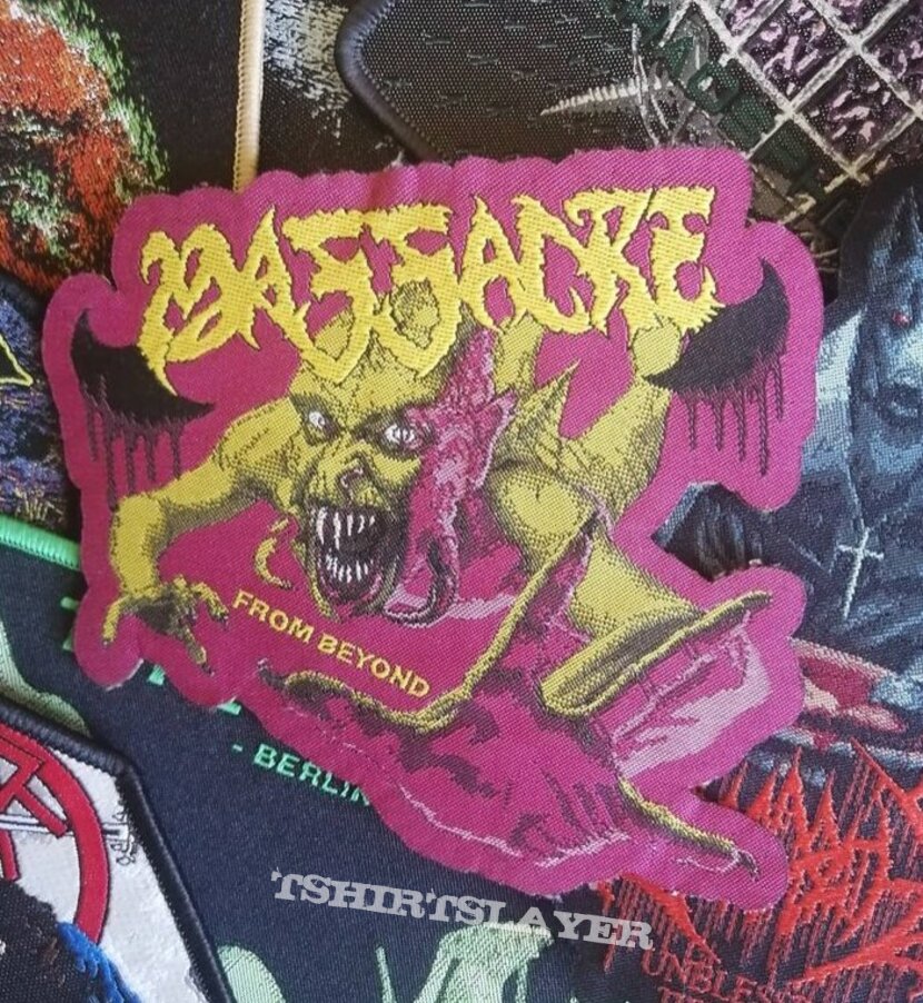 Massacre - From Beyond woven patch