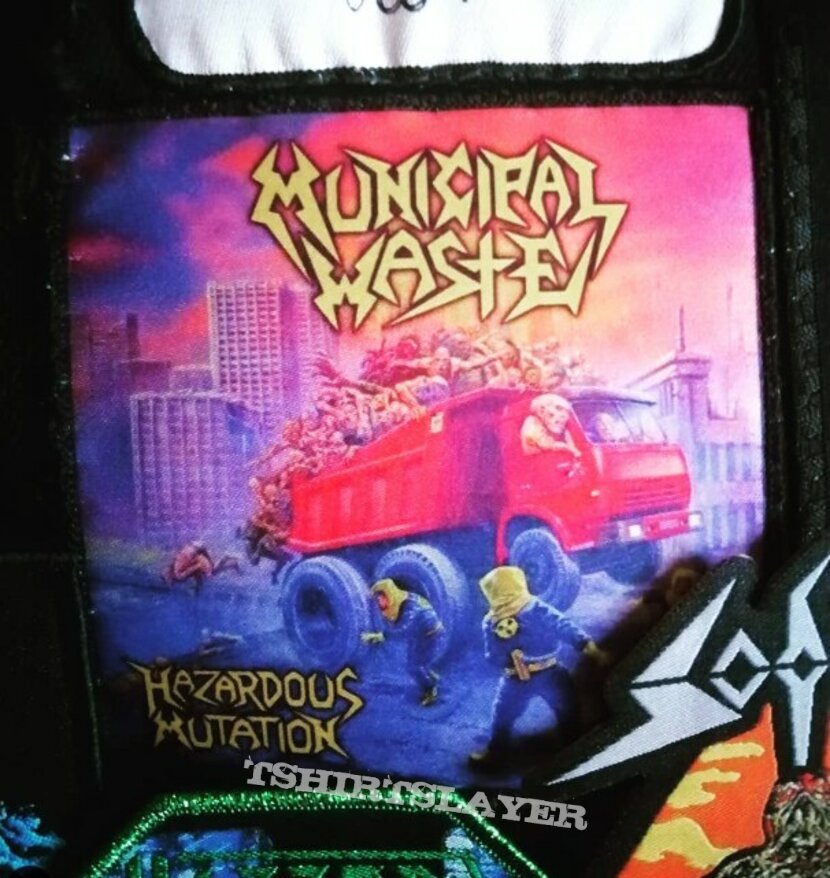 Municipal Waste - Hazardous Mutation printed patch