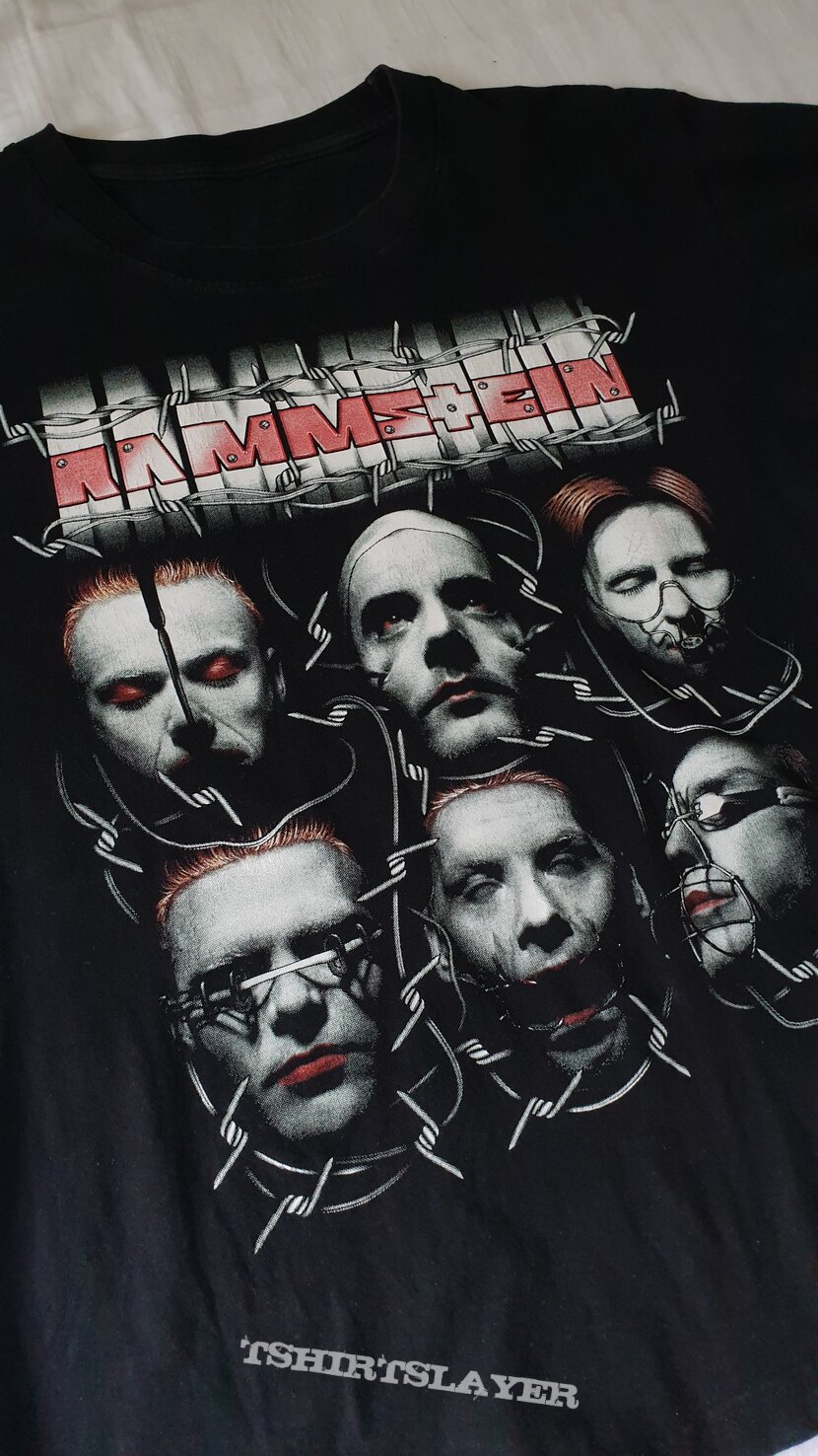 Late 90&#039;s Rammstein Sehnsucht Bootleg Shirt