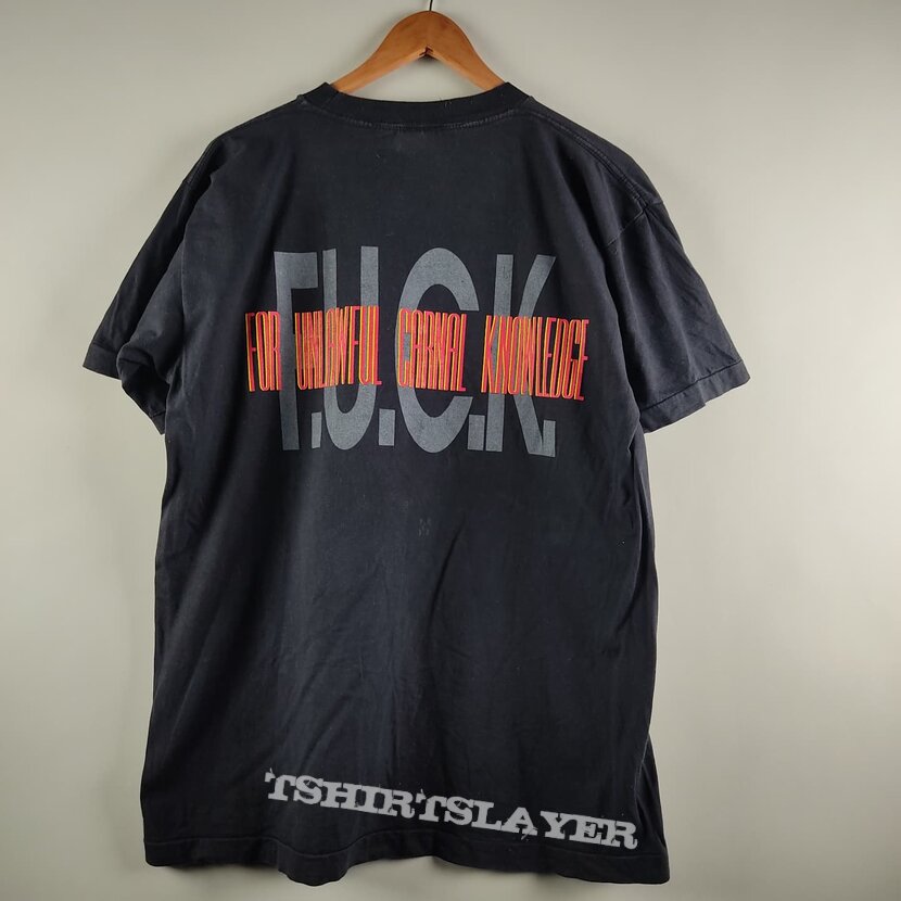 1991 Van Halen FUCK  For Unlawful Carnal Knowledge XL