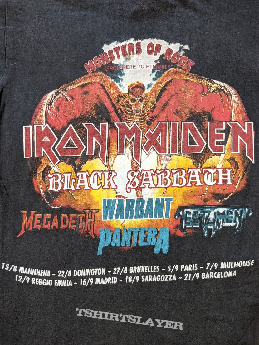 1992 Monsters of Rock Iron Maiden