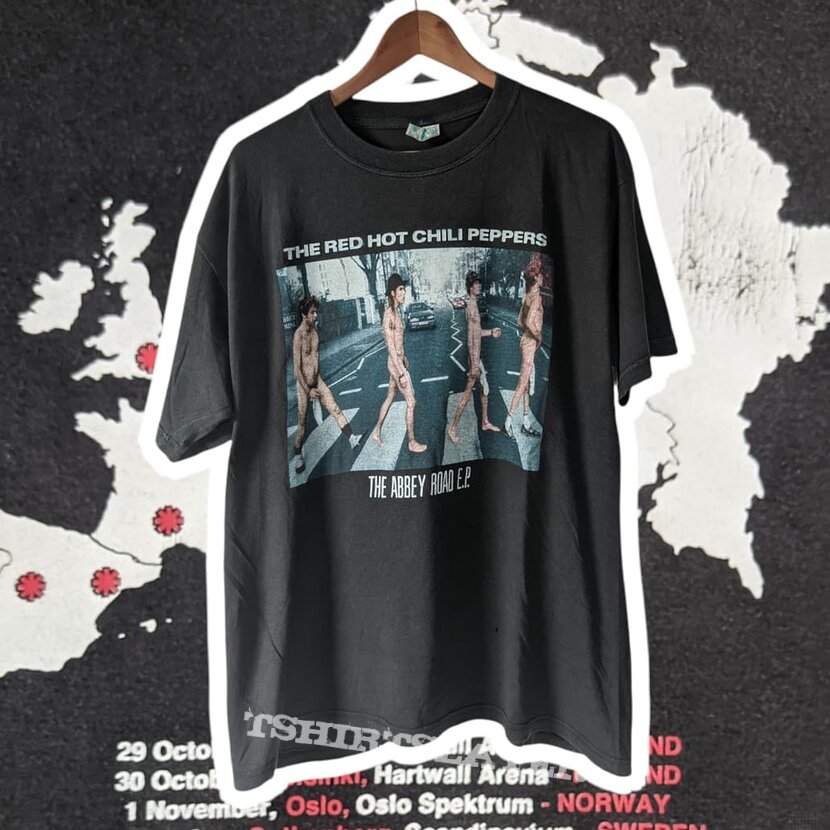 Red Hot Chilli Peppers 90's Red Hot Chili Road Tour Europe XL | TShirt and BattleJacket