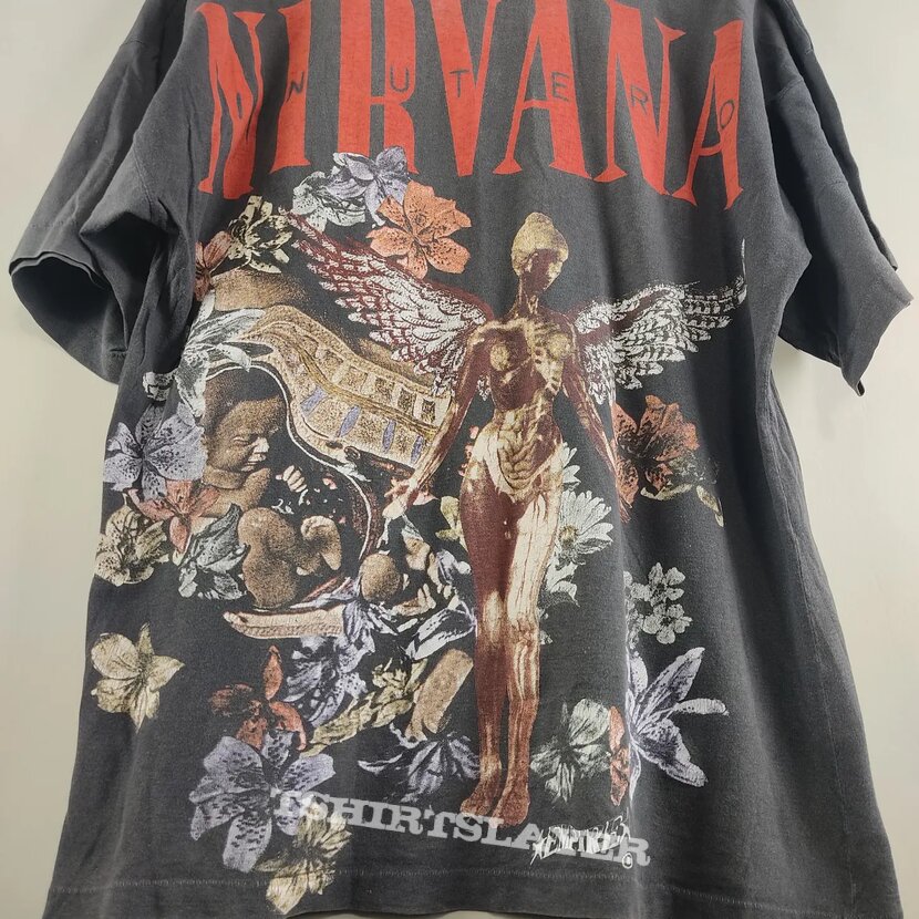 90&#039;s Nirvana In Utero Kurt Cobain Tiger suit XL 