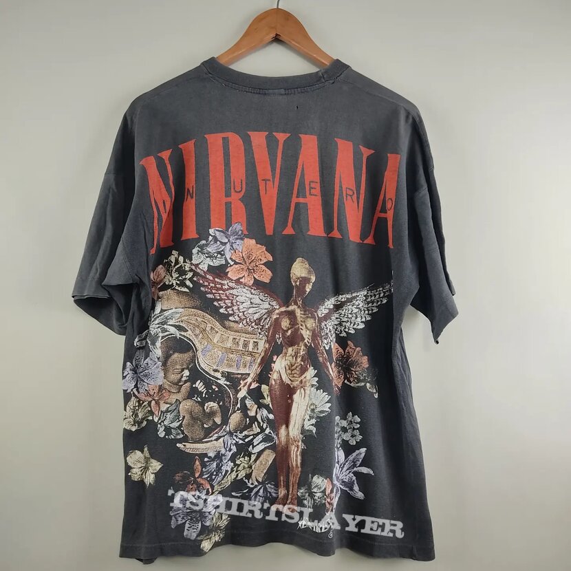 90&#039;s Nirvana In Utero Kurt Cobain Tiger suit XL 