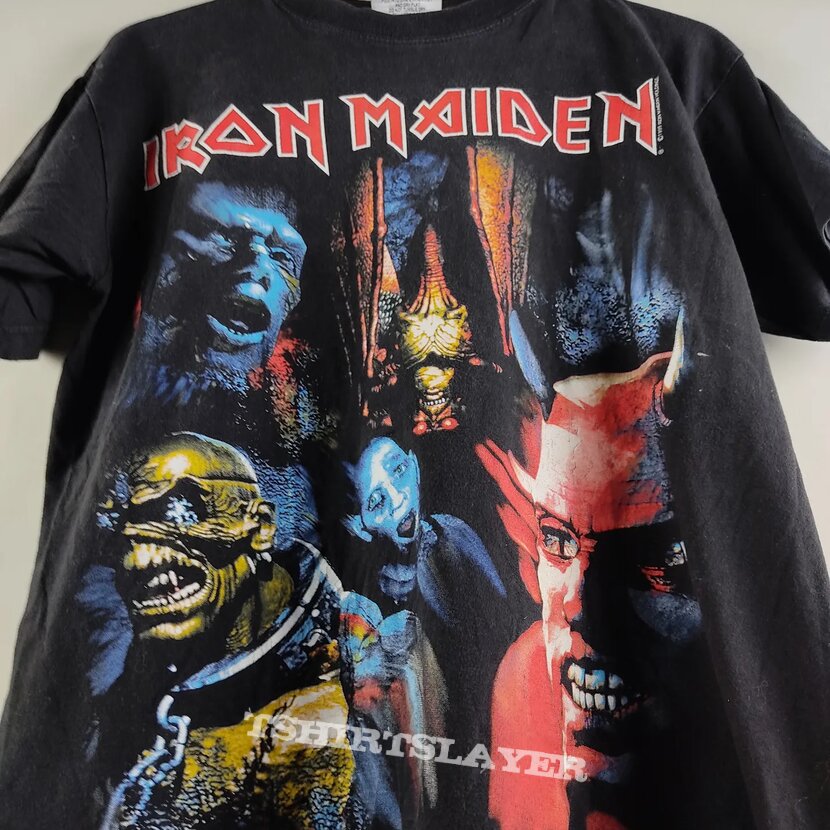 1999 Iron Maiden Ed Hunter World M | TShirtSlayer TShirt and 1999 Iron Maiden Ed Hunter World M | TShirtSlayer TShirt and