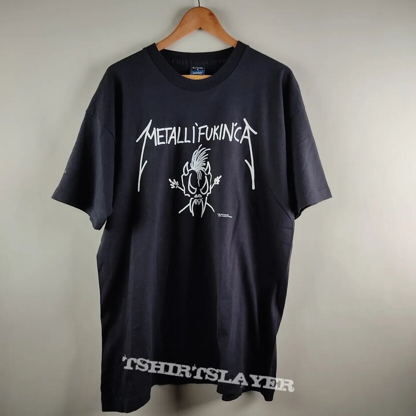 1993 Metallica Metallifukinca Metallican edition XL | TShirtSlayer TShirt  and BattleJacket Gallery