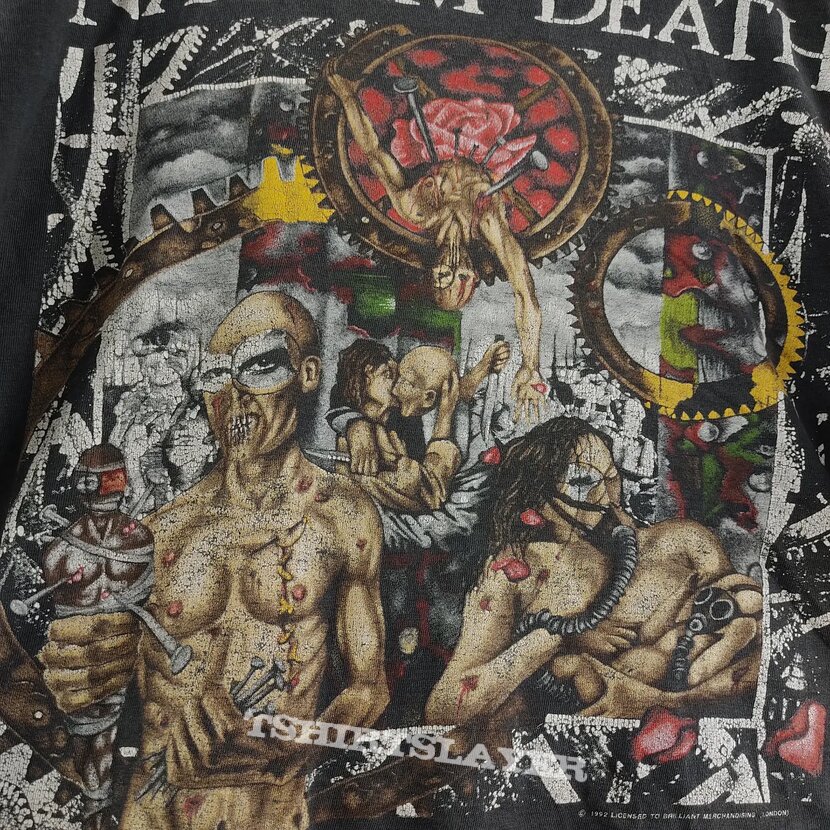1992 Napalm Death Campaign for musical Destruction XL 