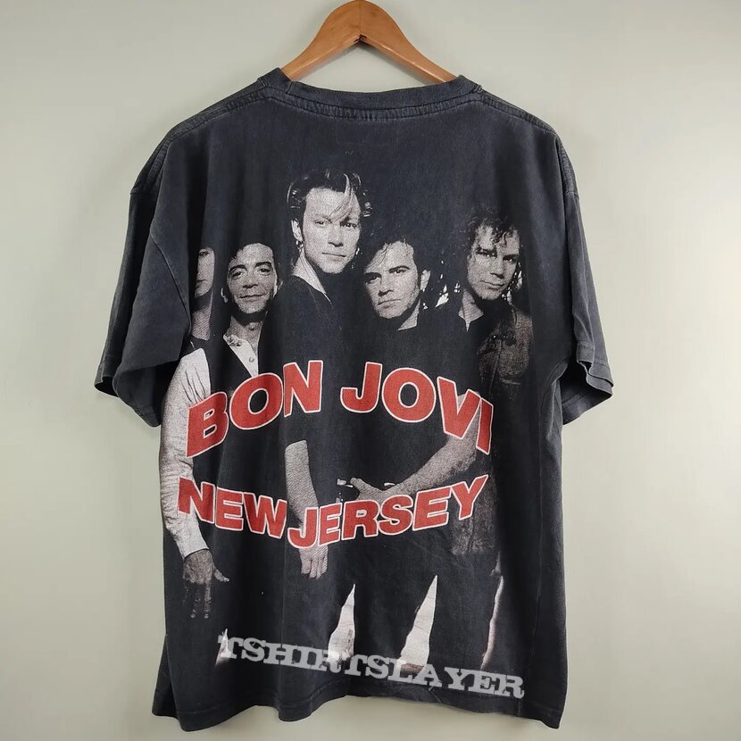 90's Bon Jovi Jack Daniels Whiskey XL | TShirtSlayer TShirt and  BattleJacket Gallery