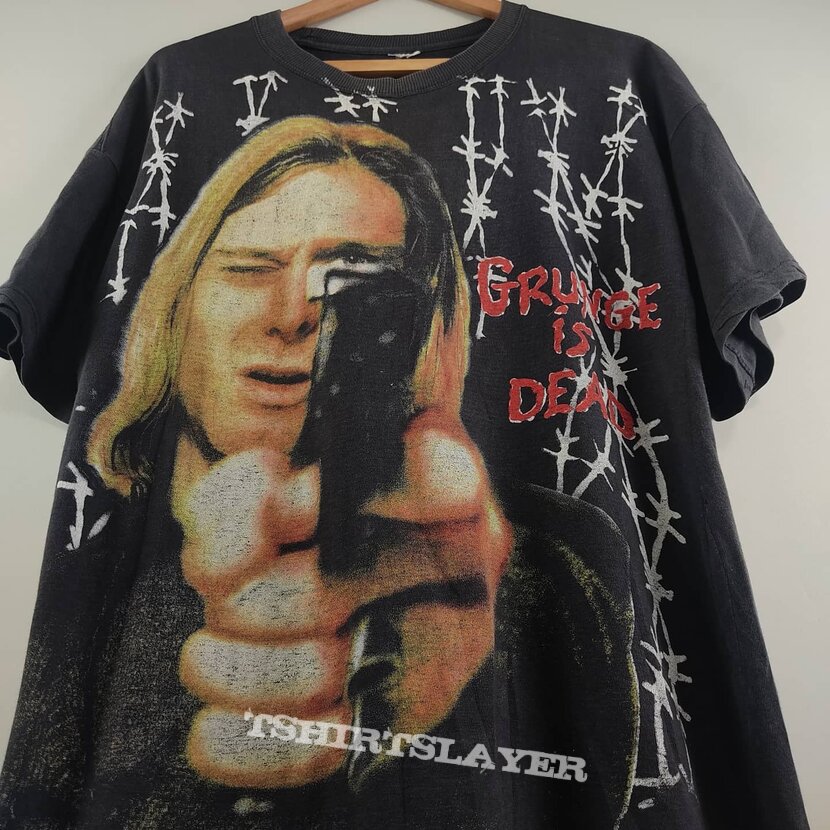 90&#039;s NIRVANA Kurt Cobain Grunge is Dead XL