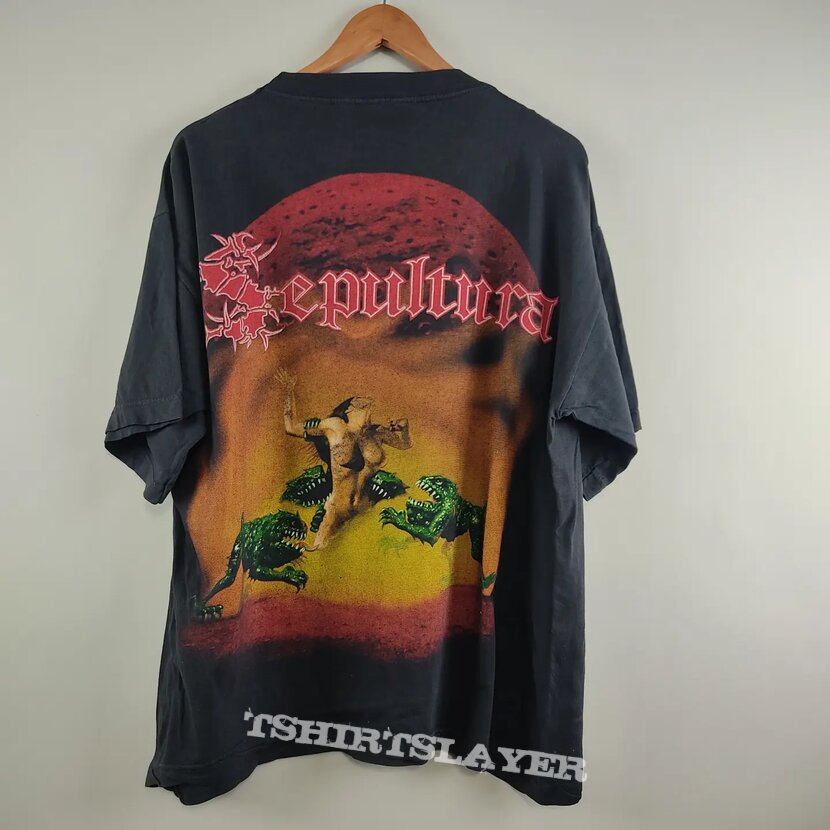 90's Sepultura Megaprint bootleg XL | TShirtSlayer TShirt and ...