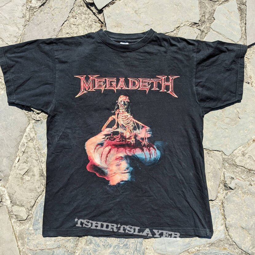 2001 Megadeth The World Needs a Hero Global tour L