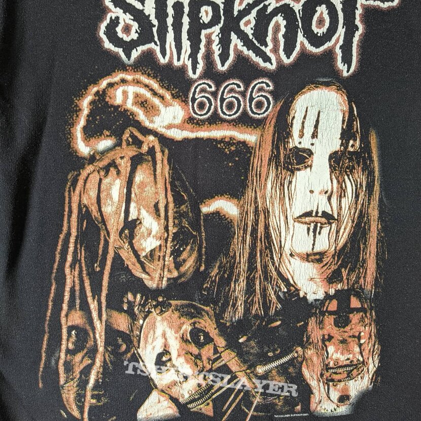 2001 Slipknot Hoodie XL | TShirtSlayer TShirt and BattleJacket Gallery