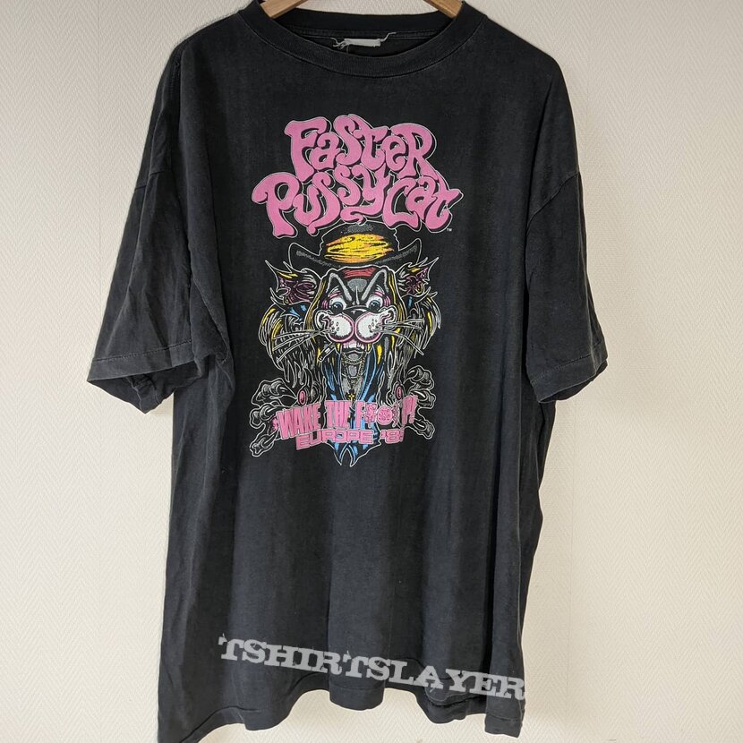 1989 Faster Pussycat European Tour Xl Tshirtslayer Tshirt And Battlejacket Gallery 