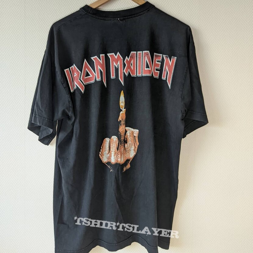 90&#039;s Iron Maiden Number of the Beast Bootleg XL