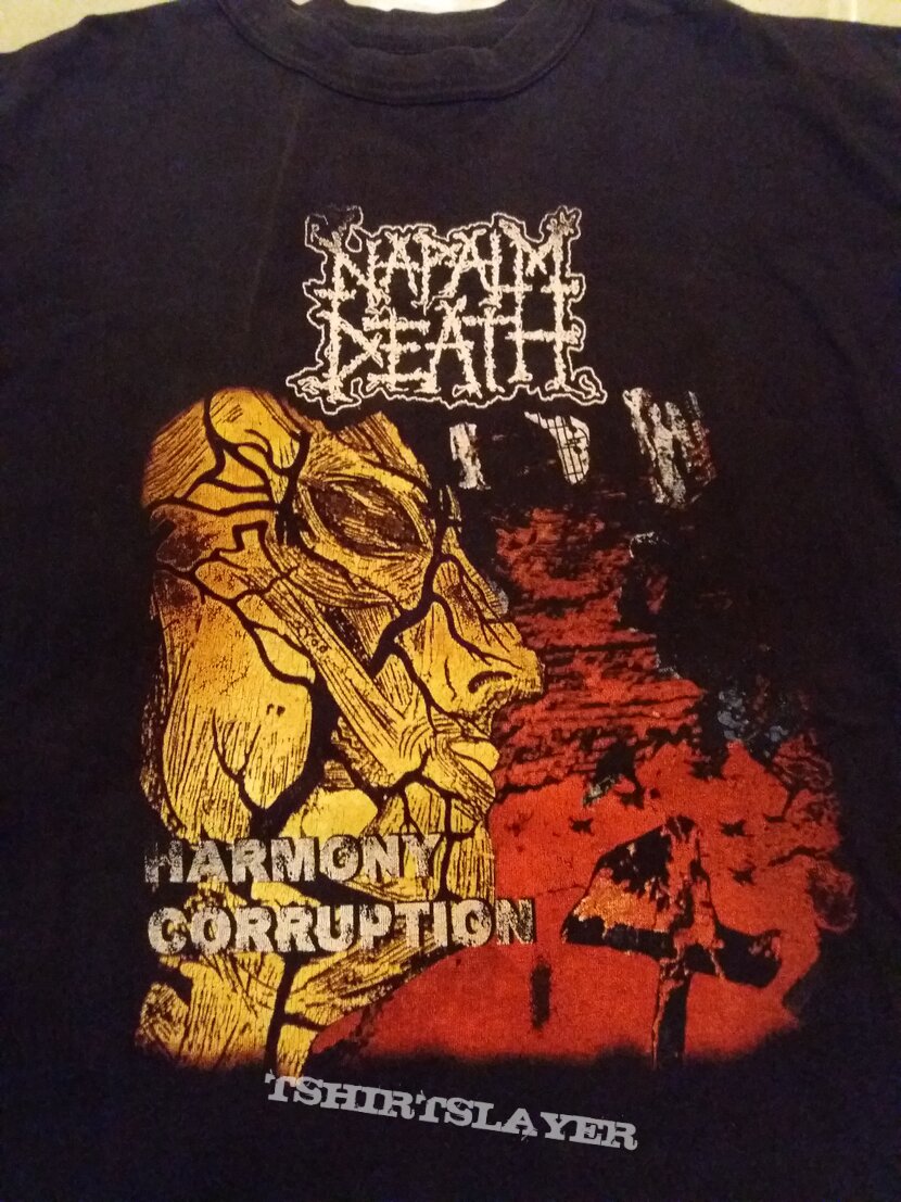 Napalm Death Harmony Corruption LS