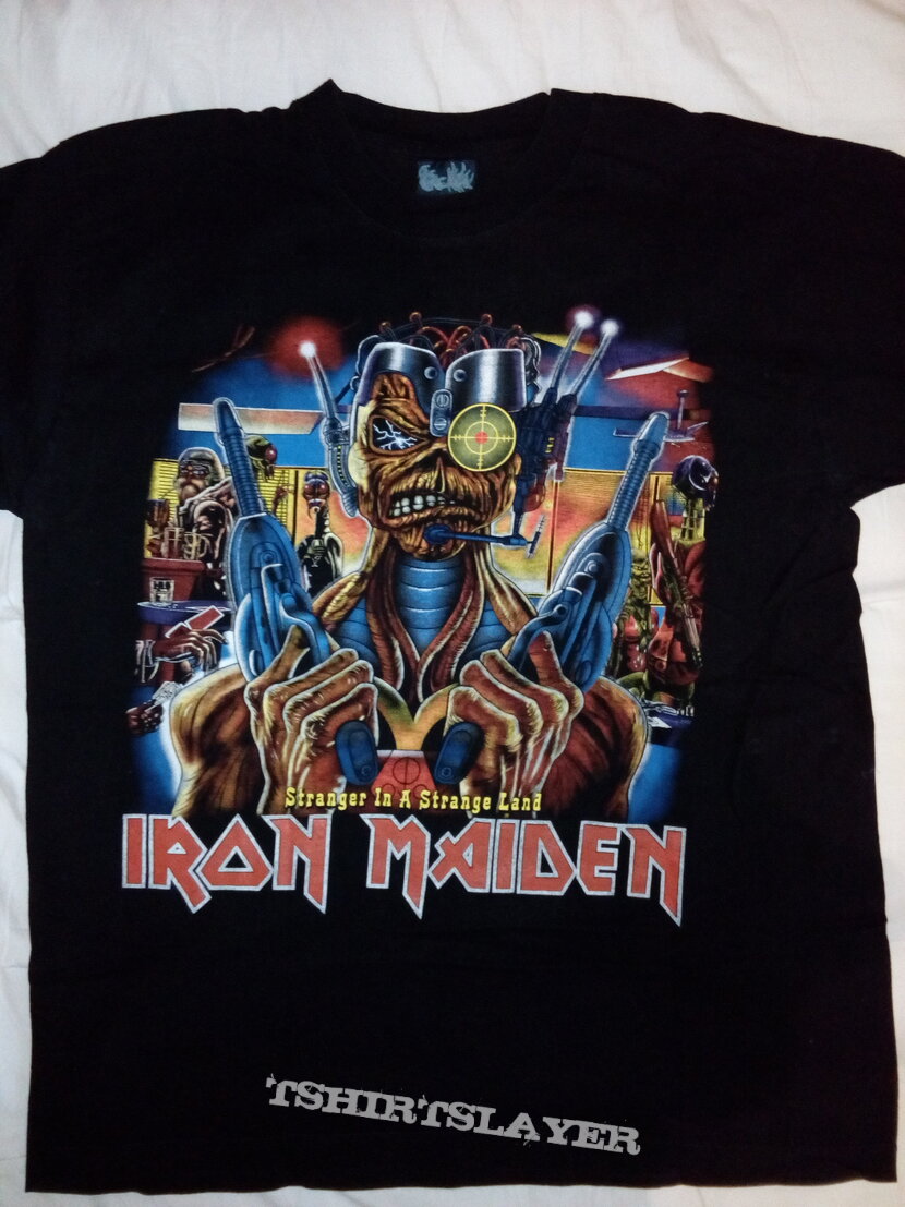 Iron Maiden Stranger In a Strange Land shirt