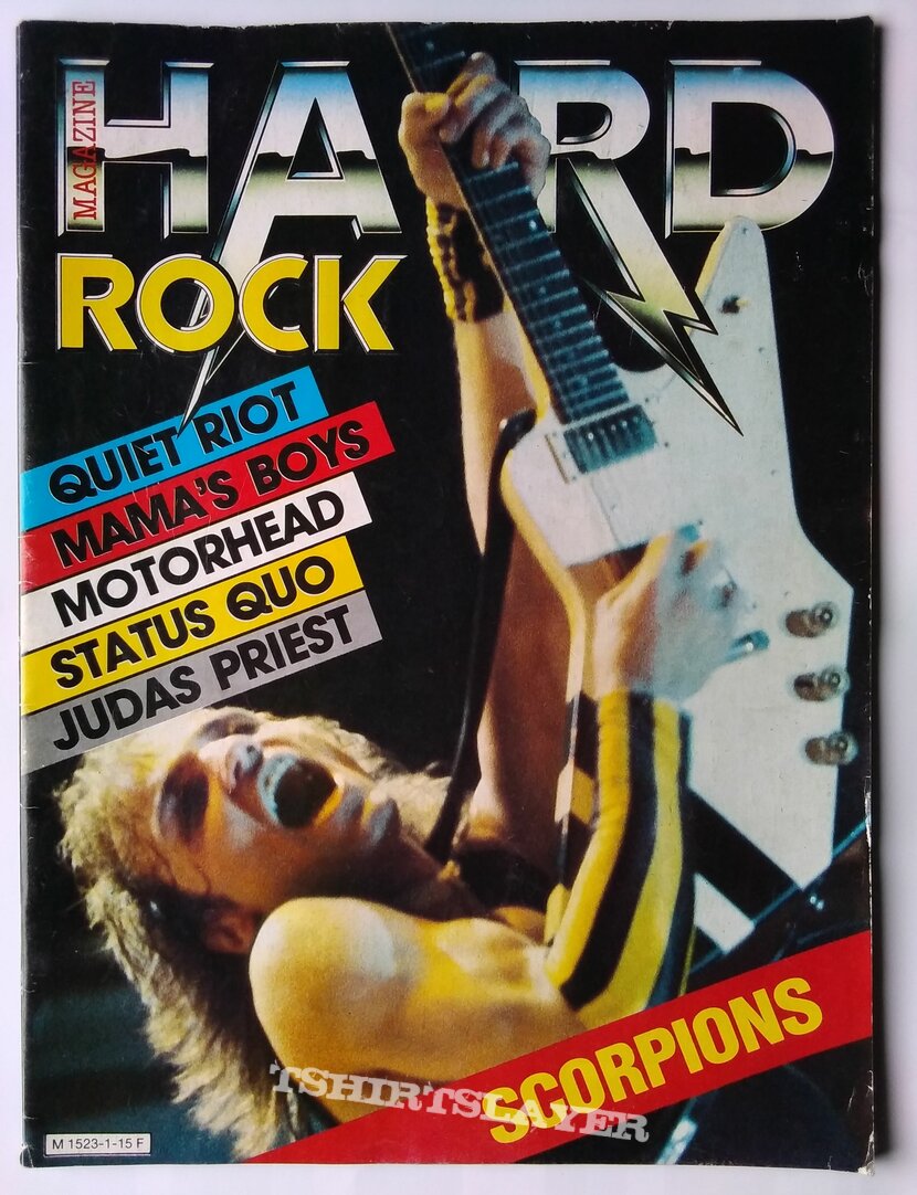 Scorpions Hard Rock Magazine number 1